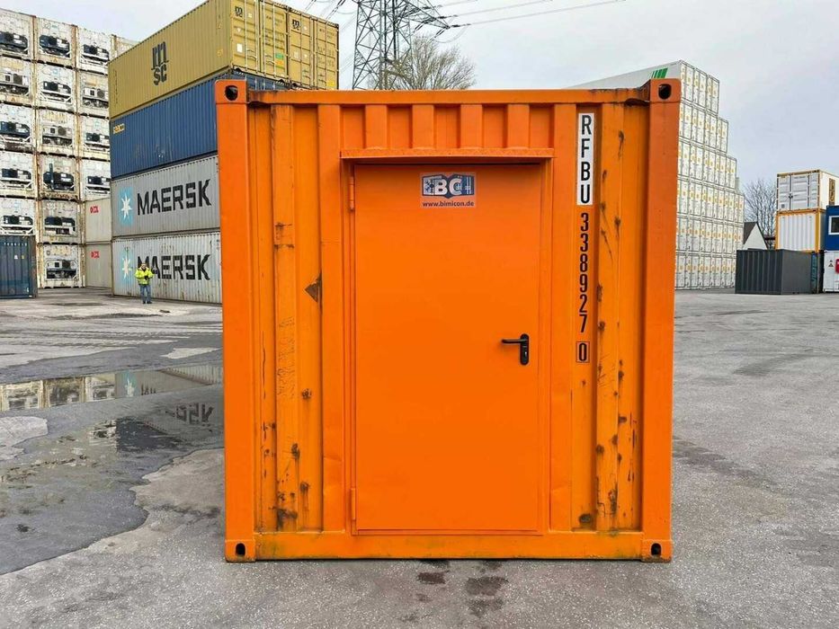 Container de construcții folosit, de 6 metri