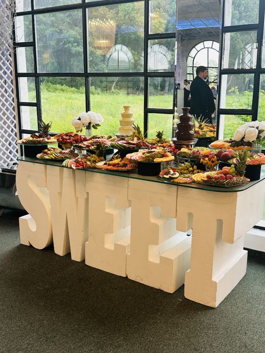 Fantana ciocolata- Fruit Bar/ Candy Bar/Chesse Bar/ Cabina foto