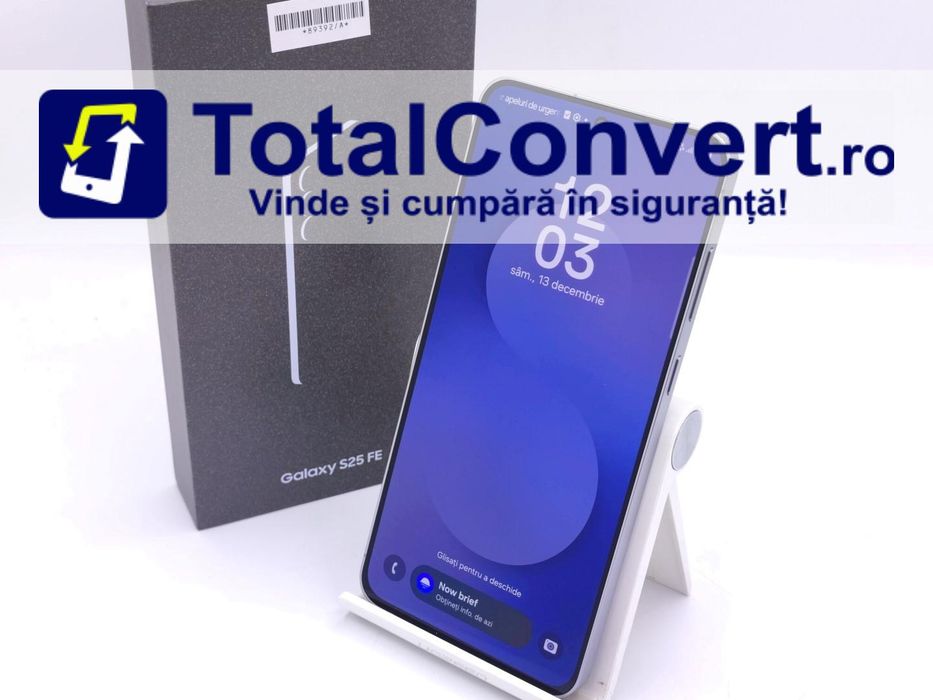 Samsung S25 FE 128GB Navy 8GB Dual SIM, Garantie 24 luni | #D89392