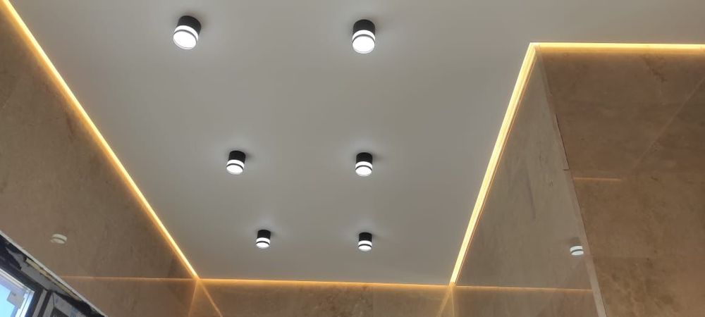 Натяжные потолки за 24ч