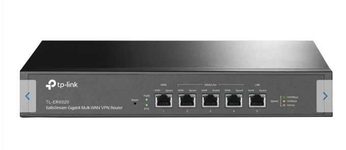 Router VPN TP-LINK TL-ER6020, 2xWAN Gigabit VPN, Garantie 12 luni