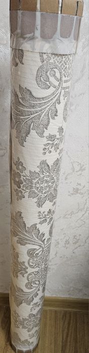 Обои- 1 рулон, новый виниловый моющий, 1.06м×15.6м,производство Корея