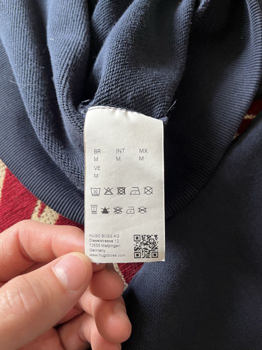 HUGO свитшот темно синий