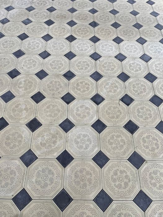 Укладка брусчатки