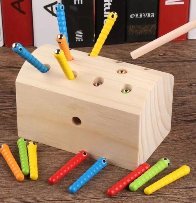 Сортер червячки развивающий