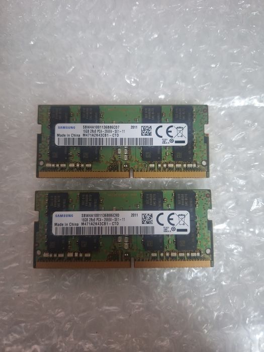 Kit 32GB memorie DDR4 Sodimm 2x16 GB