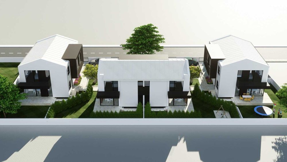 Vand teren 1358 mp intravilan + autorizatie constructie 3 duplexuri