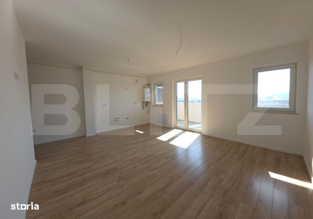 Apartament 3 camere, 2 bai, 2 balcoane, bloc nou