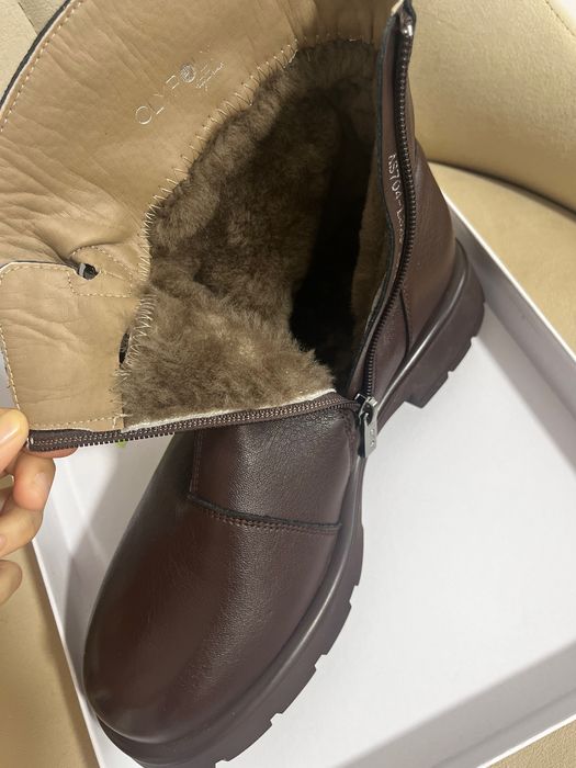 Зимние полусапожки