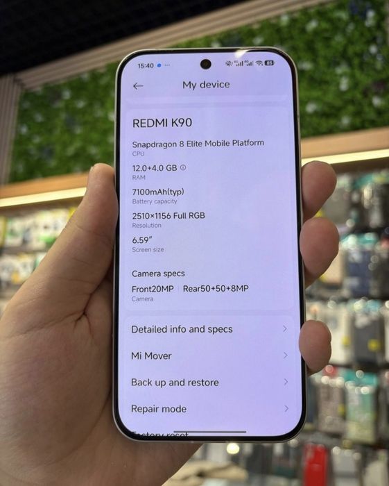 Redmi K90 12/256Gb full komplekt obmen