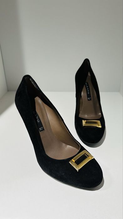 Туфли замша натуральная