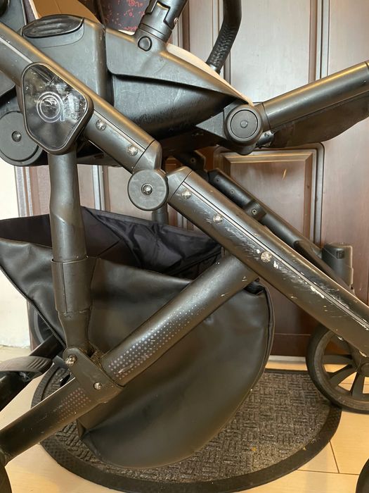 Детска количка 2 в 1 Anex M/ Type PRO, Safa Sahin, бежово/черно