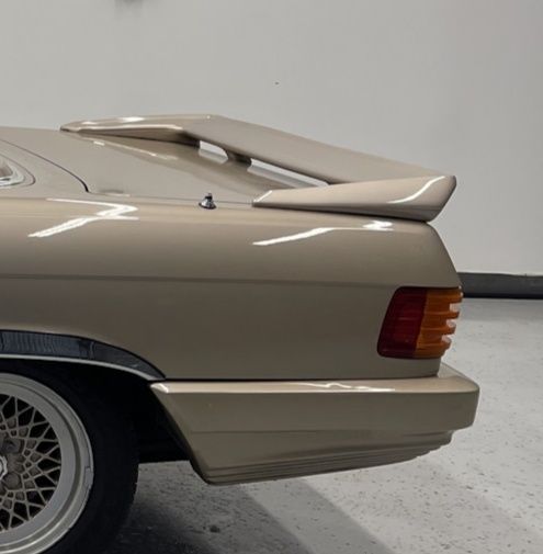 Zender/Kamei Mercedes W 126 C126 Rear Boot Spoiler  Спойлер Оригинал