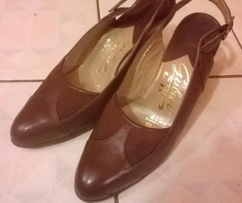 Pantofi decupati piele GUBAN noi