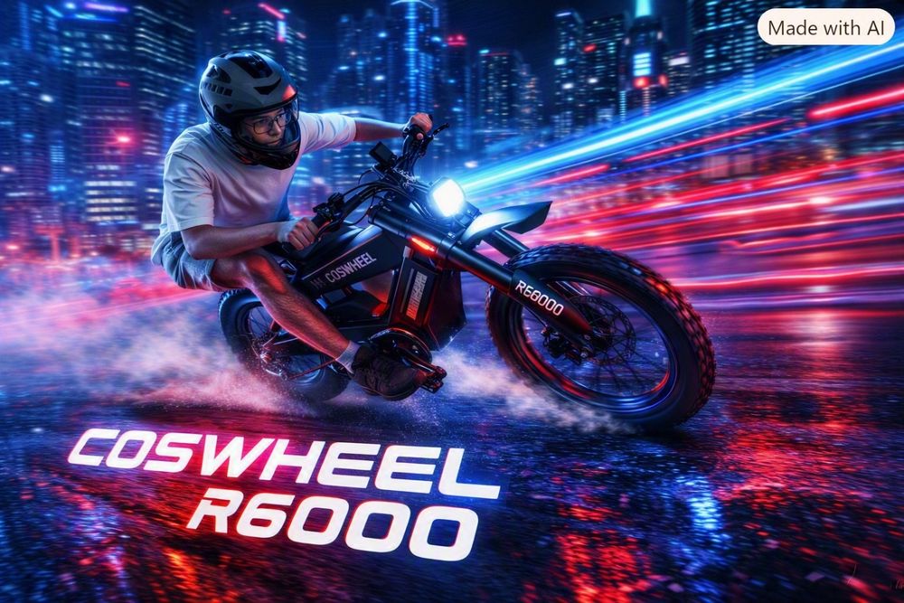 Okazie Bicicleta CosWheel R6000  6kw 30Ah