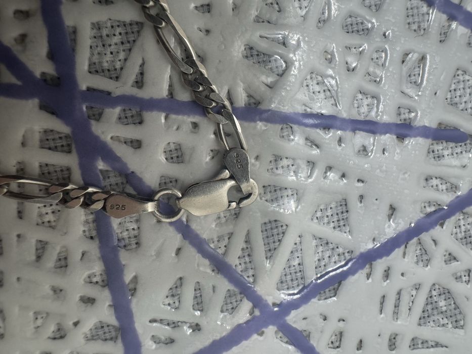 Серебряная цепочка с подвеской