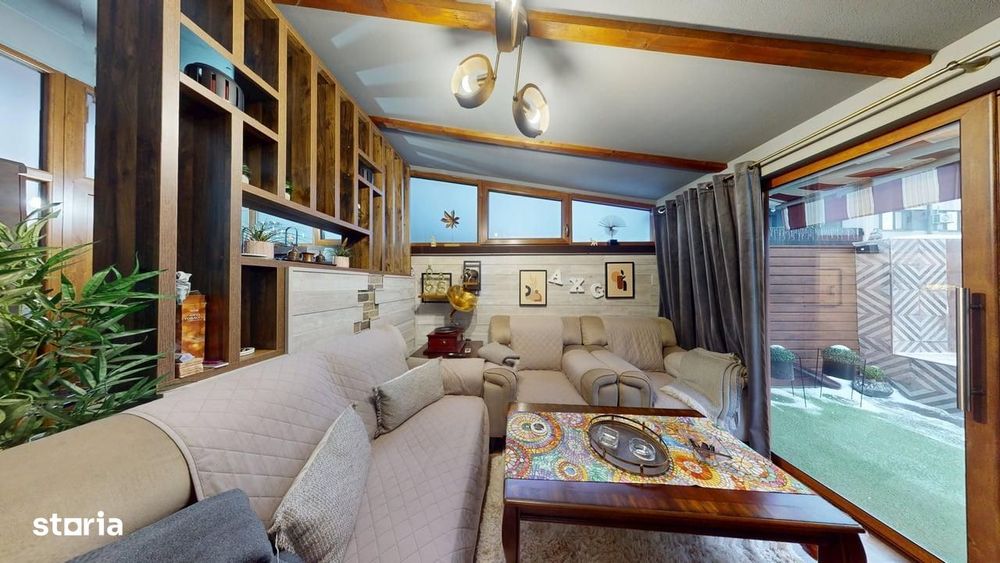 Casa mobilata lux - 132 mp utili, teren de 265 mp - Calea Cisnadiei