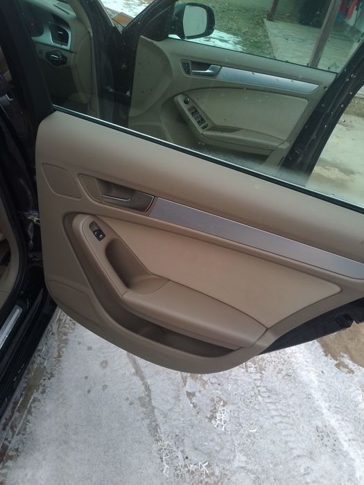 Interior piele crem Audi A4 B8 scaune/ bancheta