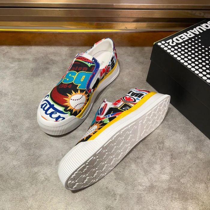 DSQ2 Sneaker "Multicolor"
