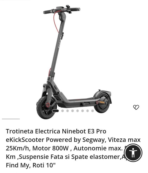 Trotineta electrica Ninebot Segway