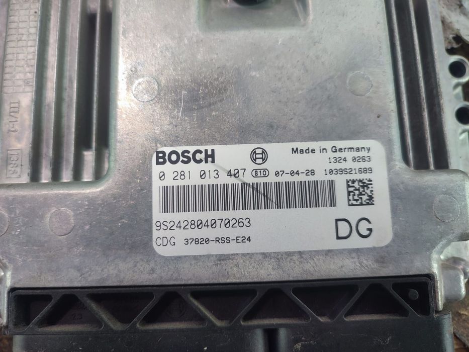 Calculator motor 0281013407 2.2 cdti N22A2 Honda Civic 8 [2005 - 2008