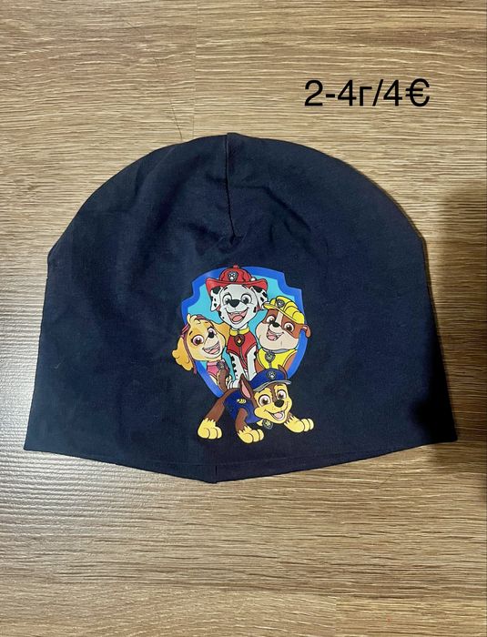 Нови шапки  Мики/Мини маус, мечо пух спайди за момче и момиче