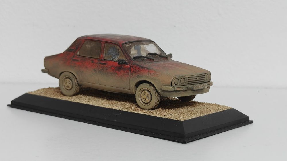 Dioramă Dacia 1310