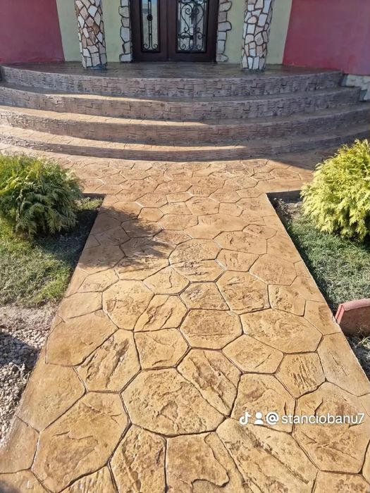 Beton amprentat Avans o