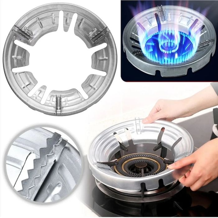 Две метални решетки за газов котлон, за уок тиган, 24 см, огнеупорни,