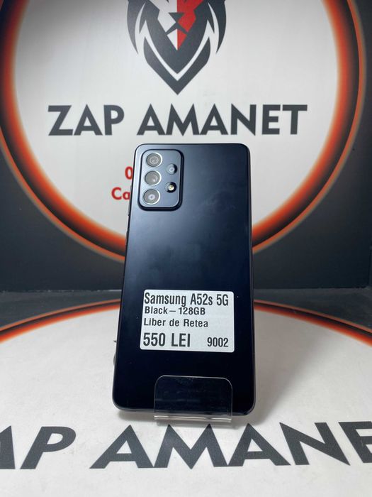 Zap Amanet Vitan - Samsung A52s - Black - 128Gb