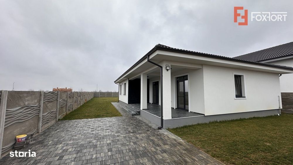 Casa individuala pe parter cu 4 camere, 103 mp, in Mosnita Veche