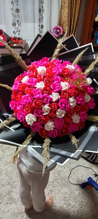 Buchet de trandafiri de săpun