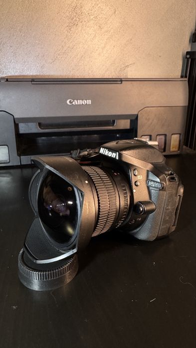 Samyang 8mm f/3.5 Fisheye (Nikon) – optic foarte bun, manual focus