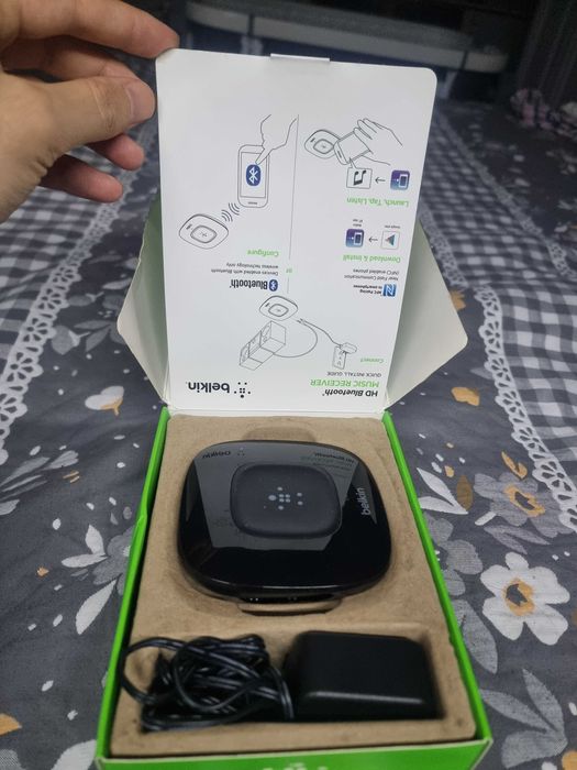 Bluetooth-ресивер Belkin HD (NFC, передача музыки на колонки)