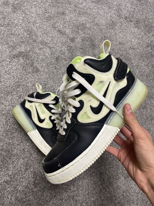 This is a Nike Air Force 1 React Mid sneaker