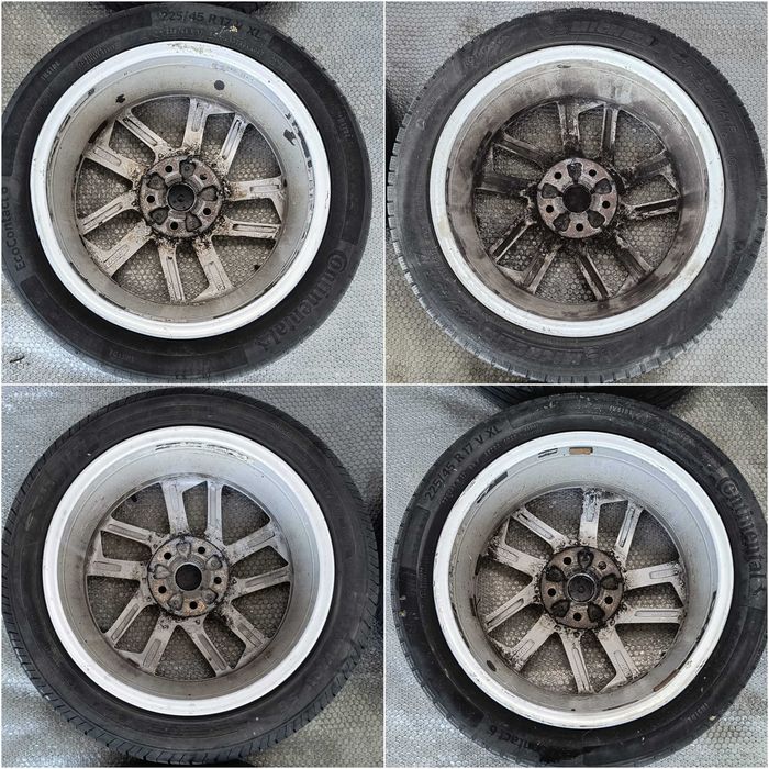 Set 4 Jante Aliaj R17 5x112 Seat Leon Mk3 / Model Dynamic / Cod OEM 5F0601025G (12A)