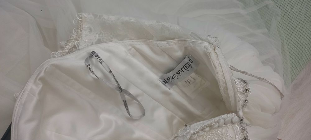 Пышное свадебное платье б/у