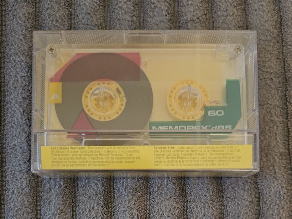 Lot 4 Casete Audio  Noi Memorex dBS 60 SUA