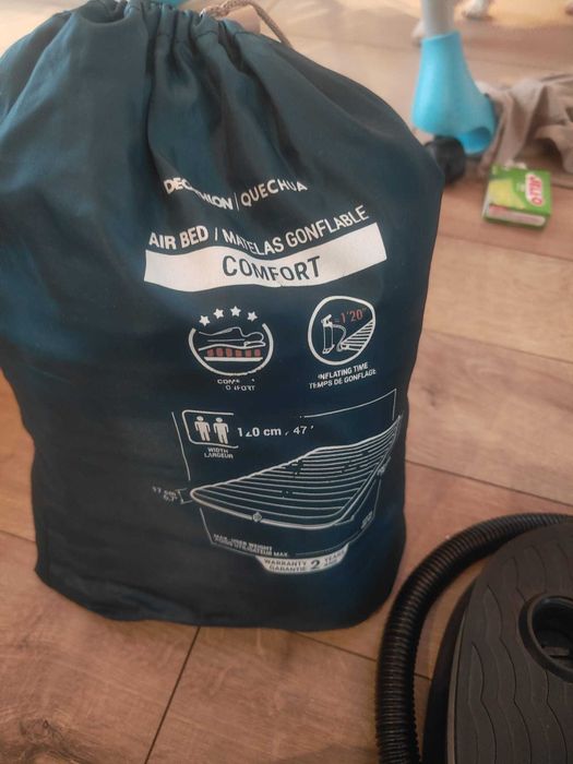 Saltea gonflabilă camping 2 persoane, 200x120cm, stare foarte bună