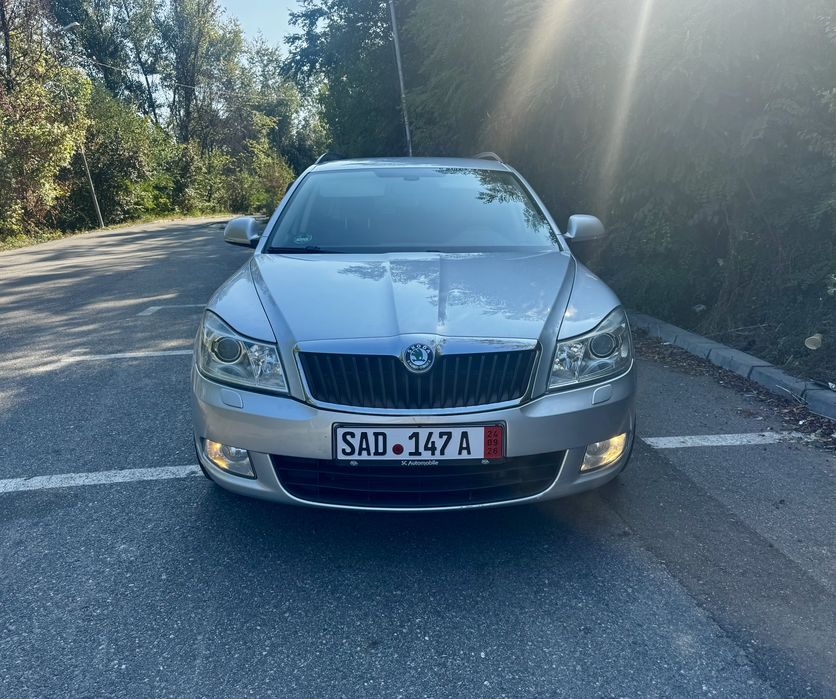 Skoda Octavia 2 facelift 2.0 tdi cutie automata DSG, xenon