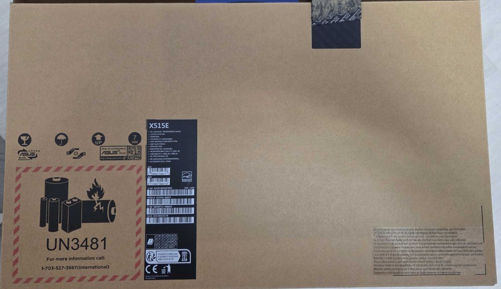 Laptop ASUS X515EA-BQ955, Intel Core I7-1165G7, 8 GB RAM, 512 GB SSD