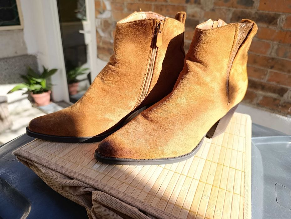 Дамски боти велур