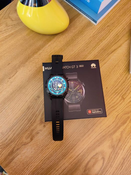 Ceas Huawei Watch GT 3 la 46mm box complet -- merge si pe tel Samsung