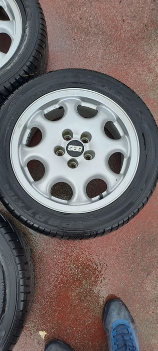 Джанти 5.100 15 цола BBS внос от Германия без кривини и заварки гумите
