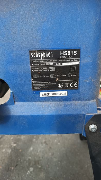 Настолен циркуляр Schepach