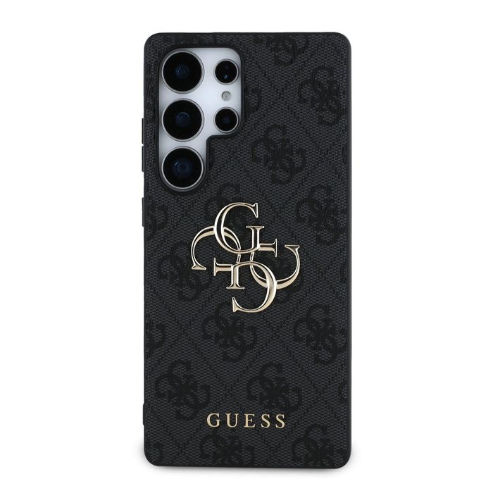 Кожен калъф GUESS Leather  Metal Logo Case за Samsung Galaxy S25 Ultra