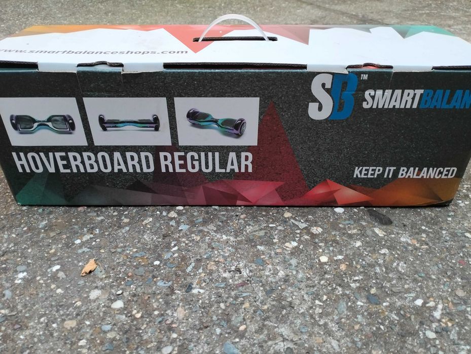 Hoverboard 6.5 inch Regular Black PRO, Autonomie Extinsa