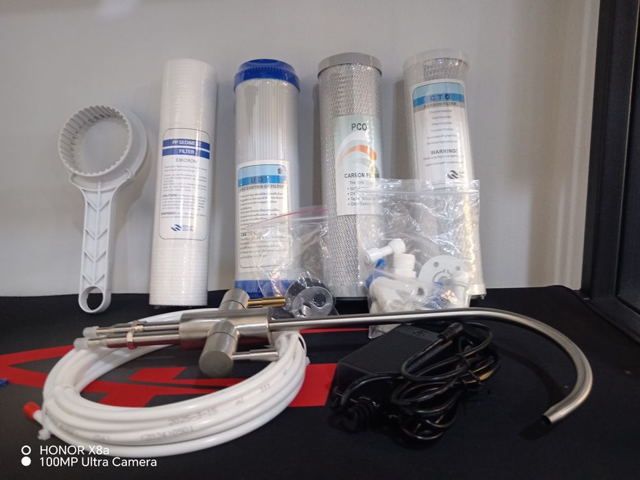 Suv filtrlarni sotish va o'rnatish xizmatlarini taklif etadi