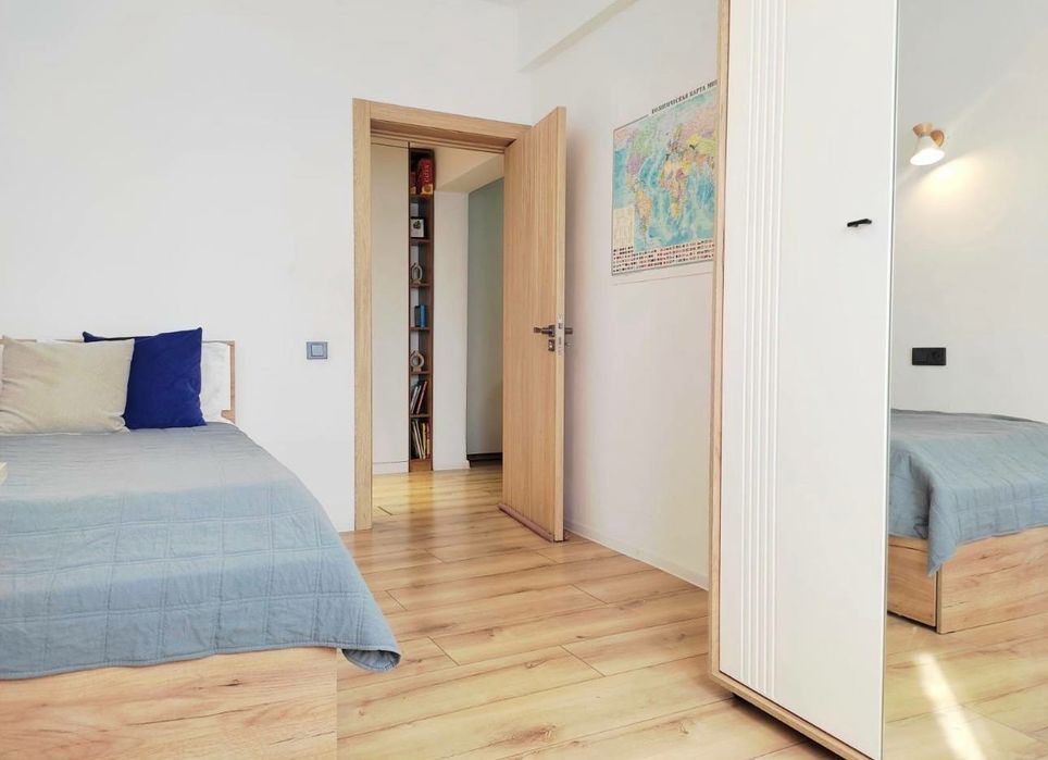 4 комнатная в центре (переделана из 3) | 95 м² | Мирабад | 7/12 этаж