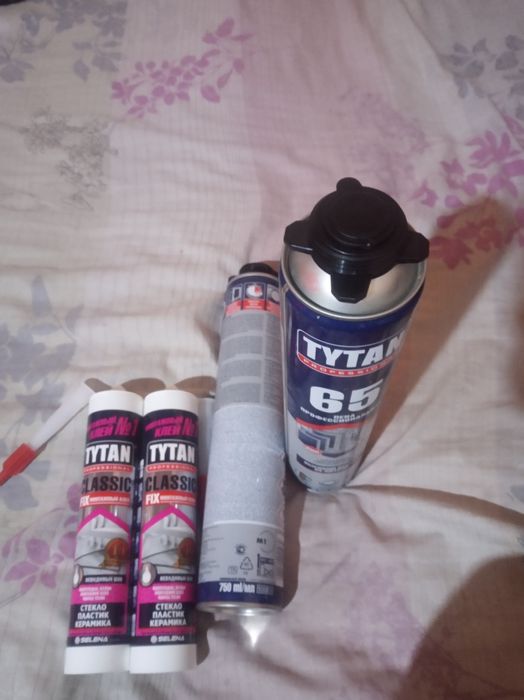 Пена монтажний,клей монтажний